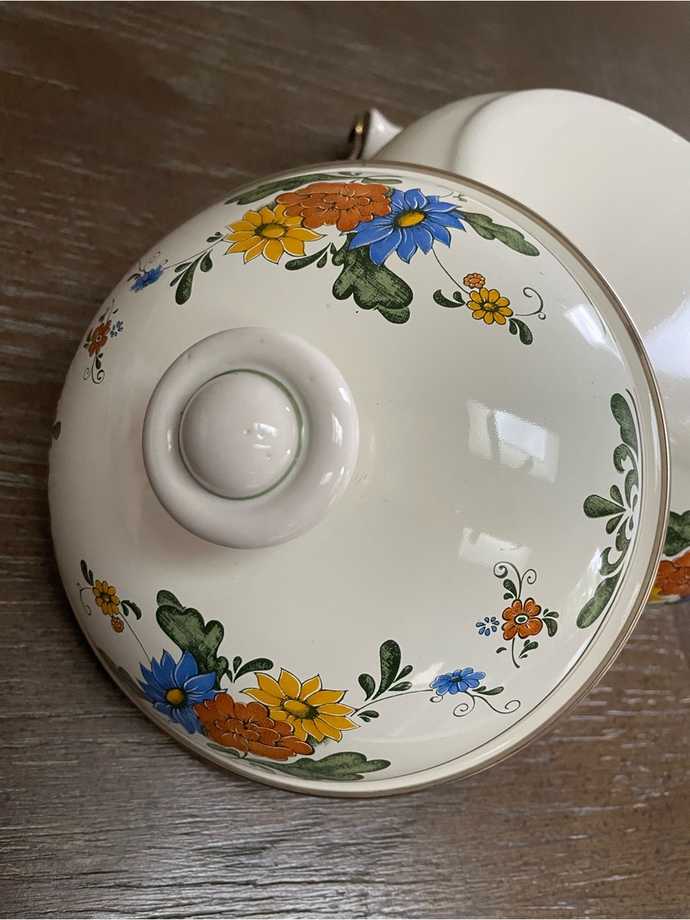 🫖🌸VINTAGE🌸🫖 Tea Kettle! 🫖🌸 - Picture 6 of 11